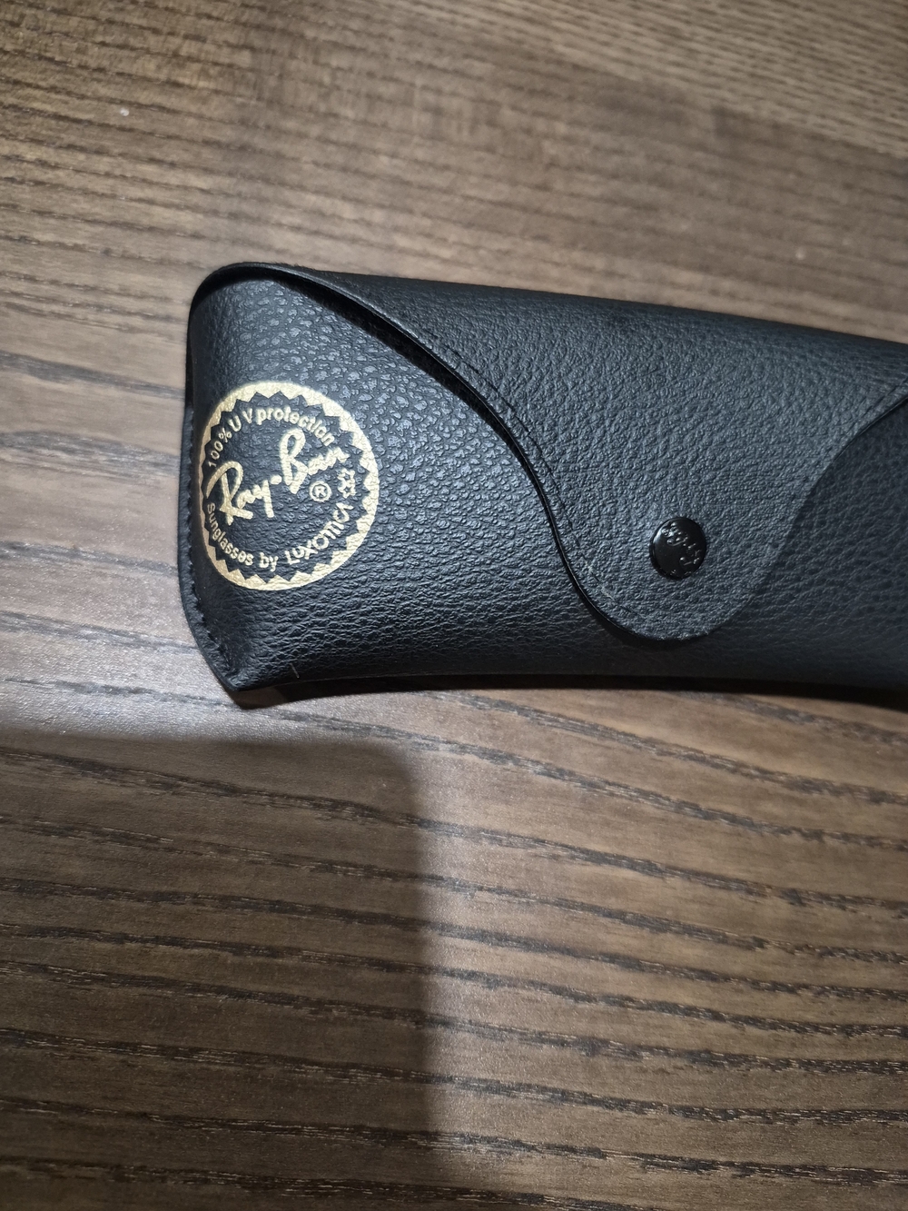 Ray-Ban Clubmaster Sunglasses in Black with Brown Lenses - Picture 7 of 7